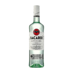 Bacardi Carta Blanca 37,5% 1L imprex