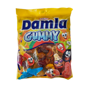 Gumove cukriky ovocne 1000g damla imprex
