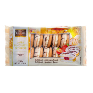 Jaffa piskoty polomacane jahoda 380g imprex