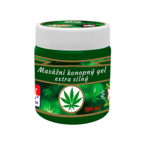 Konopný gél Cannabis 500ml extra silný imprex