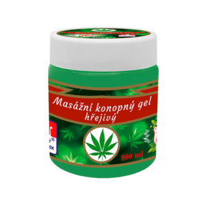 Konopný gél Cannabis 500ml hrejivý imprex