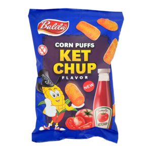 Balila kukuricne chrumky bezlepkove s prichutou kečup 35g imprex