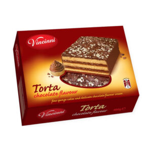 Torta s cokoladovou prichtou 400g vincinni imprex