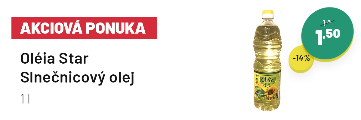 Slnečnicový olej za 1,50€ | IMPREX
