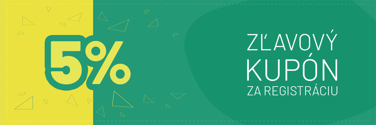 5% zľavový kupón za registráciu | IMPREX